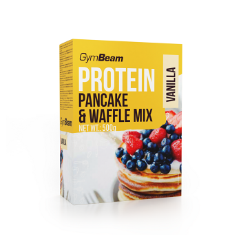 GYMBEAM Proteínové palacinky pancake & waffle mix vanilka 500 g