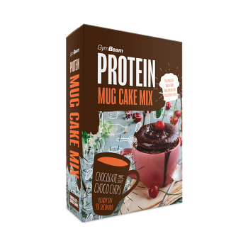 GYMBEAM Proteínový mug cake mix čokoláda a čokoládové kúsky 500 g