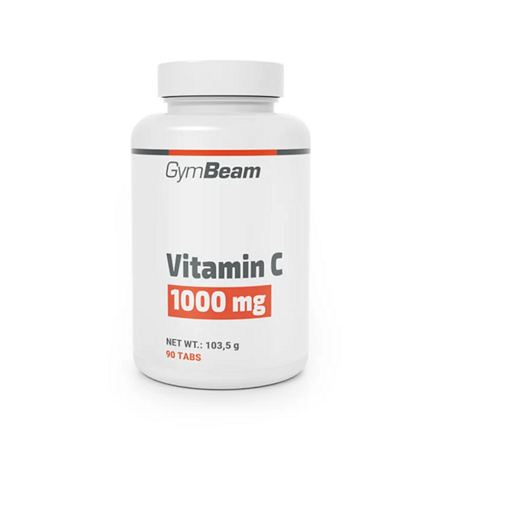 GymBeam Vitamin C 1000 mg tablety na podporu imunitného systému, pre krásnu pleť a nechty 90 tbl kúpite na Mojalekaren.sk