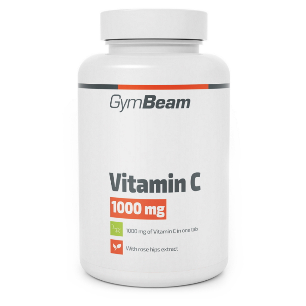 GymBeam Vitamin C 1000 mg tablety na podporu imunitného systému, pre krásnu pleť a nechty 90 tbl kúpite na Mojalekaren.sk