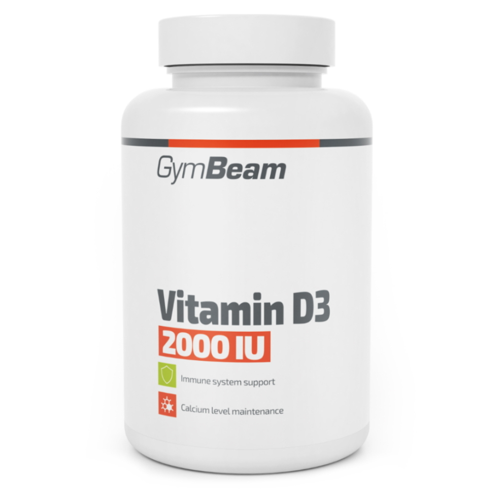 GYMBEAM Vitamin D3 2000 IU, bez príchute 120 mäkkých kapsúl kúpite na Mojalekaren.sk