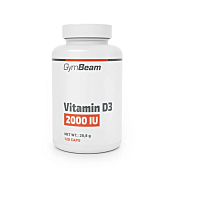GYMBEAM Vitamín D3 2000 IU 120 tabliet