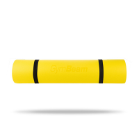 GYMBEAM Yoga mat dual grey yellow podložka