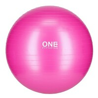 ONE Fitness gymnastická lopta 10 55 cm ružová