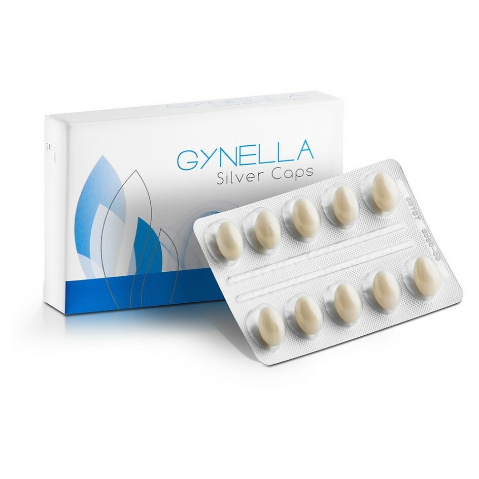 Gynella Silver Caps vaginálne tobolky 10 ks