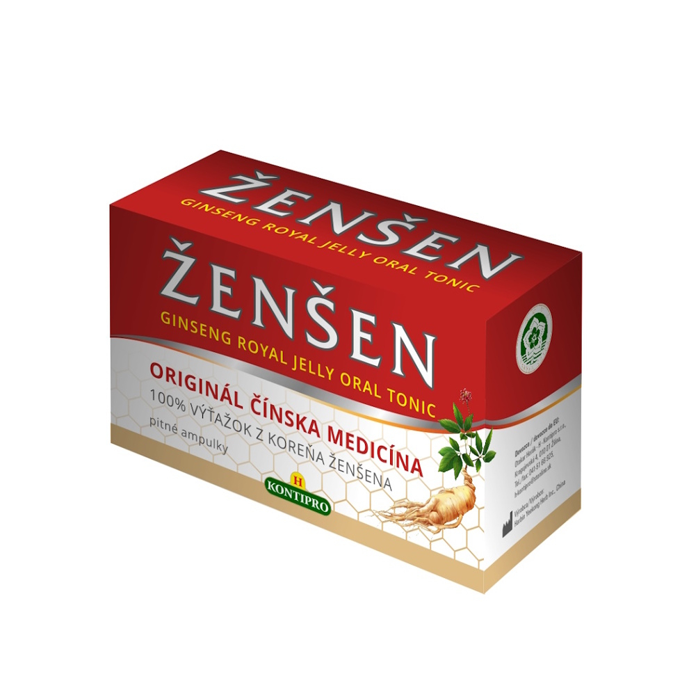 H-KONTIPRO Ginseng Royal Jelly oral tonic 10 x 10 ml kúpite na Mojalekaren.sk