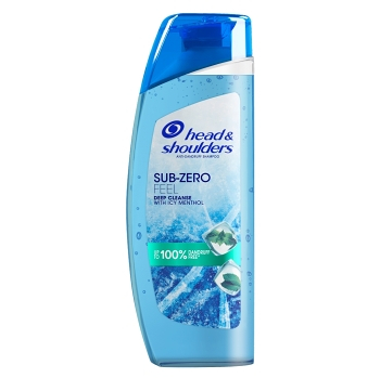 HEAD&SHOULDERS Deep Cleanse Sub-Zero Šampón proti lupinám 300 ml