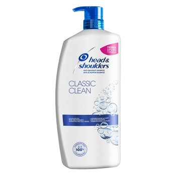 HEAD&SHOULDERS Classic Clean Šampón proti lupinám 900 ml