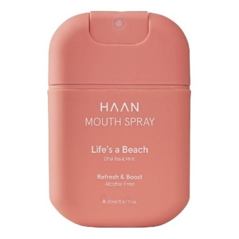 HAAN Life's a Beach Ústny sprej 20 ml (Prírodná zubná hygiena) - Osviežujúci dych, Prírodné