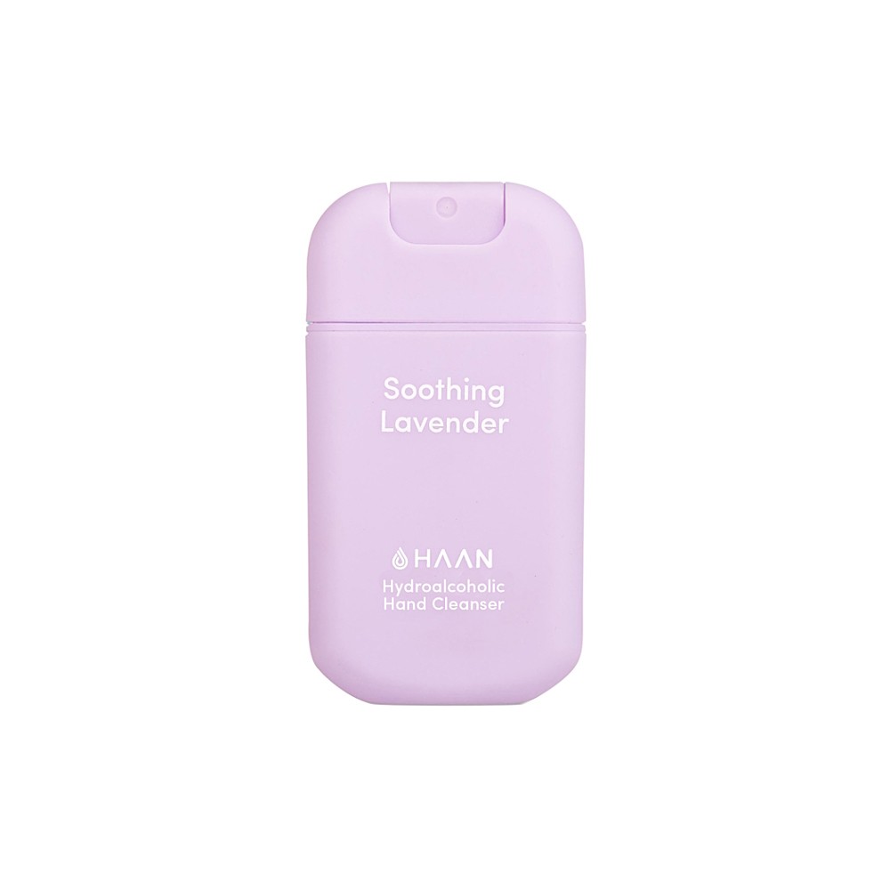 HAAN Hand Care Soothing Lavander čistiaci sprej na ruky s antibakteriálnou prísadou Soothing Lavander 30 ml