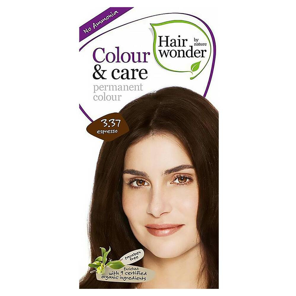 E-shop HAIRWONDER Prírodné dlhotrvajúca farba na vlasy Espresso 3.37