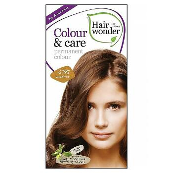 HAIRWONDER Prírodné dlhotrvajúca farba na vlasy Oriešková 6.35