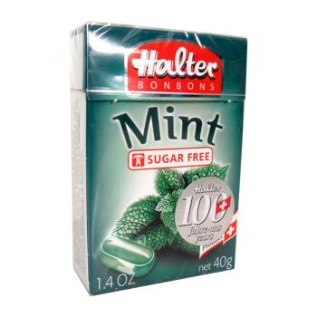 HALTER cukríky Mint 40g