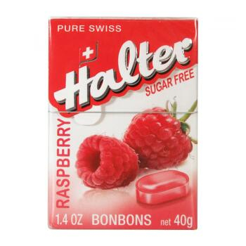 HALTER cukríky Raspberry 40g (malina) H200252