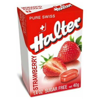 HALTER cukríky Strawberry 40g (jahoda)