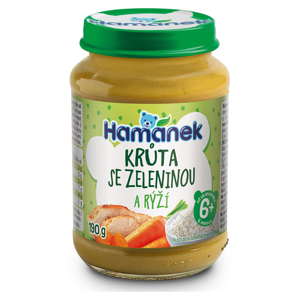 HAMÁNEK Morka s gratinovanou zeleninou a ryžou 190 g kúpite na Mojalekaren.sk