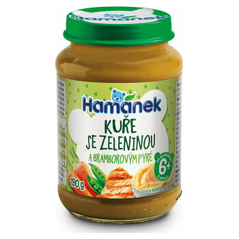 HAMÁNEK Kura so zeleninou a zemiakovým pyré 190 g