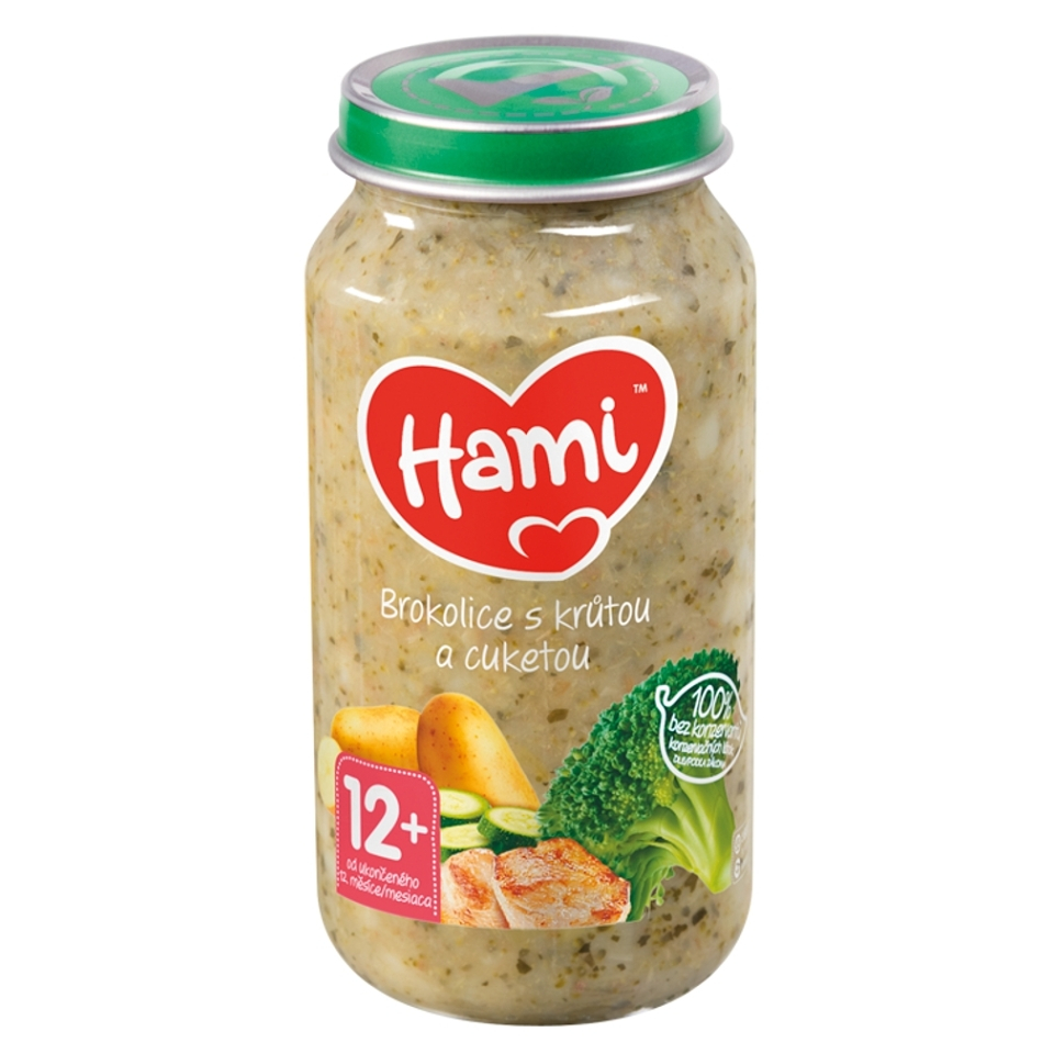 HAMI Brokolica s morkou a cuketou od 12.mesiaca 250 g kúpite na Mojalekaren.sk