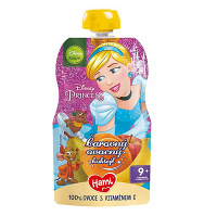 HAMI Disney Princess kapsička ovocný koktail 9m+ 110 g x 6 kusov