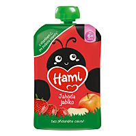 HAMI Kapsička jablko banán jahoda 6m+ 100 g