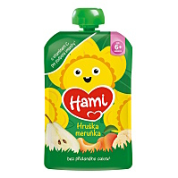 HAMI Kapsička jablko hruška banán marhuľa 6m+ 100 g