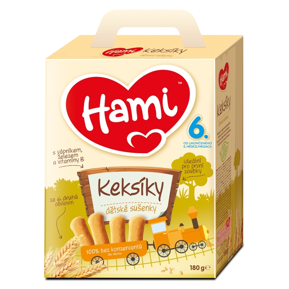 HAMI Keksíky 180 g kúpite na Mojalekaren.sk