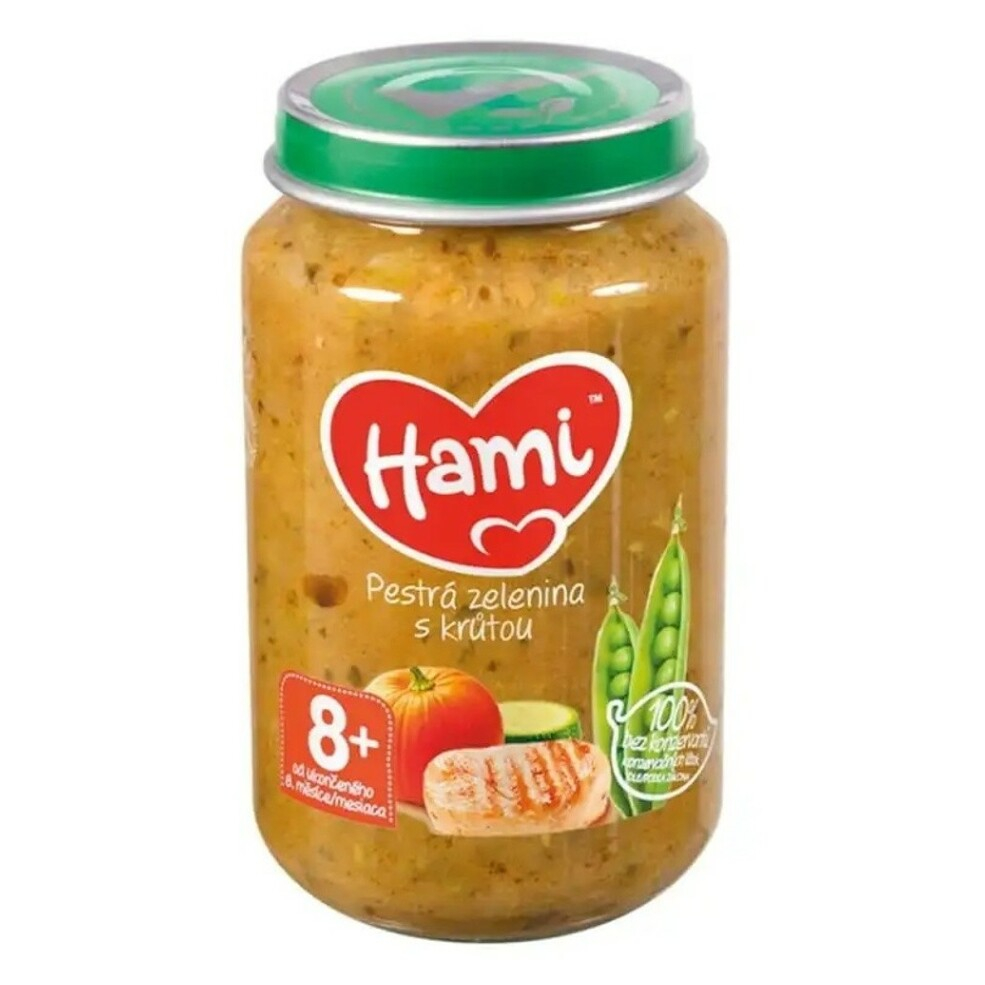 Hami príkrm Pestrá zelenina s morkou
