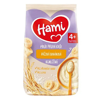 HAMI Nemliečna kaša ryžová banánová 4m+ 170 g