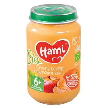 HAMI Bio Ovocný koktail s mandarínkou od 6. mesiaca 200 g
