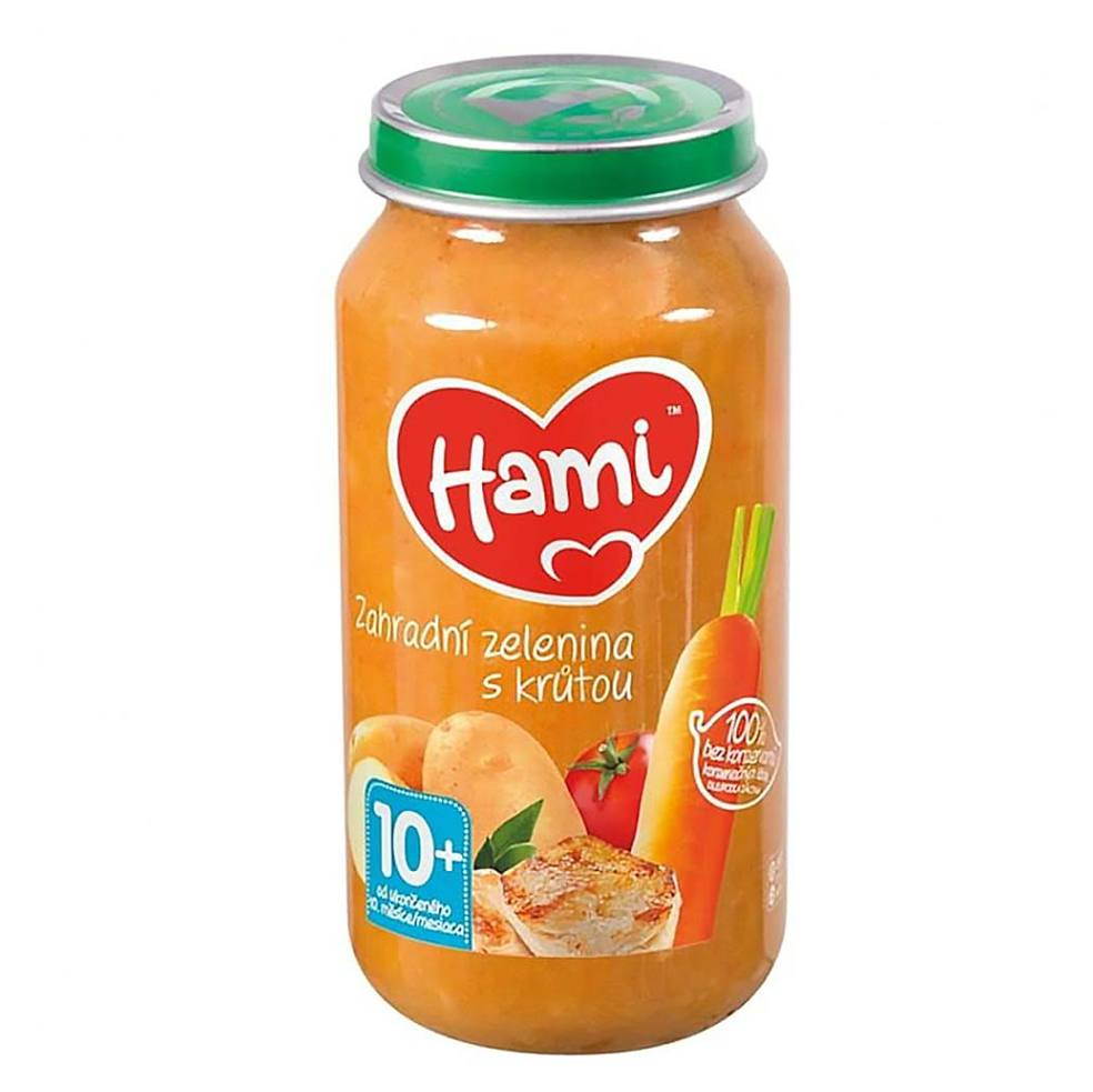 Hami príkrm záhradná zelenina s morkou 250g