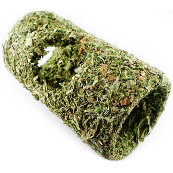 HAMSTAKE Tunel s otvorom bylinky 9 x 18 cm/250 g (Doplnkové krmivo pre králiky)