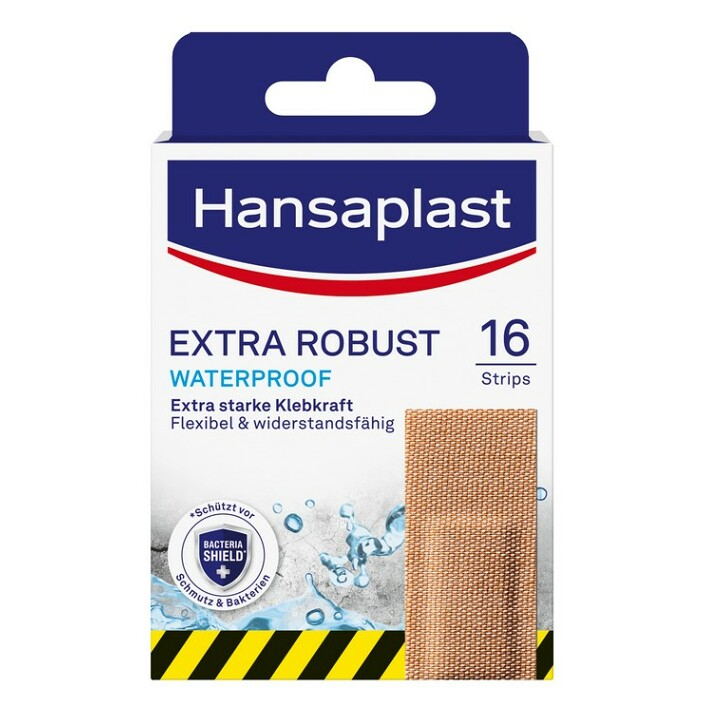 HANSAPLAST Extra Robust odolná náplasť 16 kusov kúpite na Mojalekaren.sk
