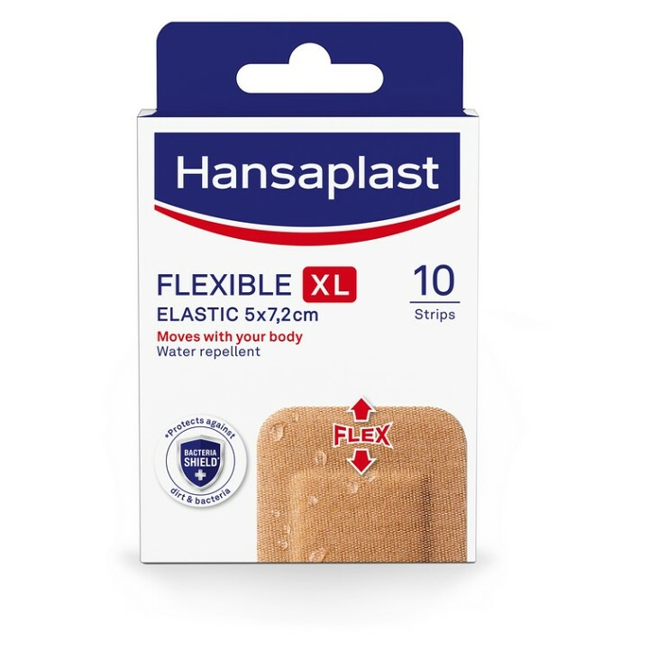 HANSAPLAST Flexible XL elastická náplasť 10 kusov