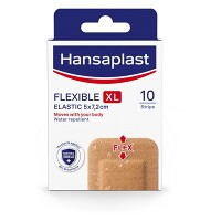 HANSAPLAST Flexible XL elastická náplasť 10 kusov