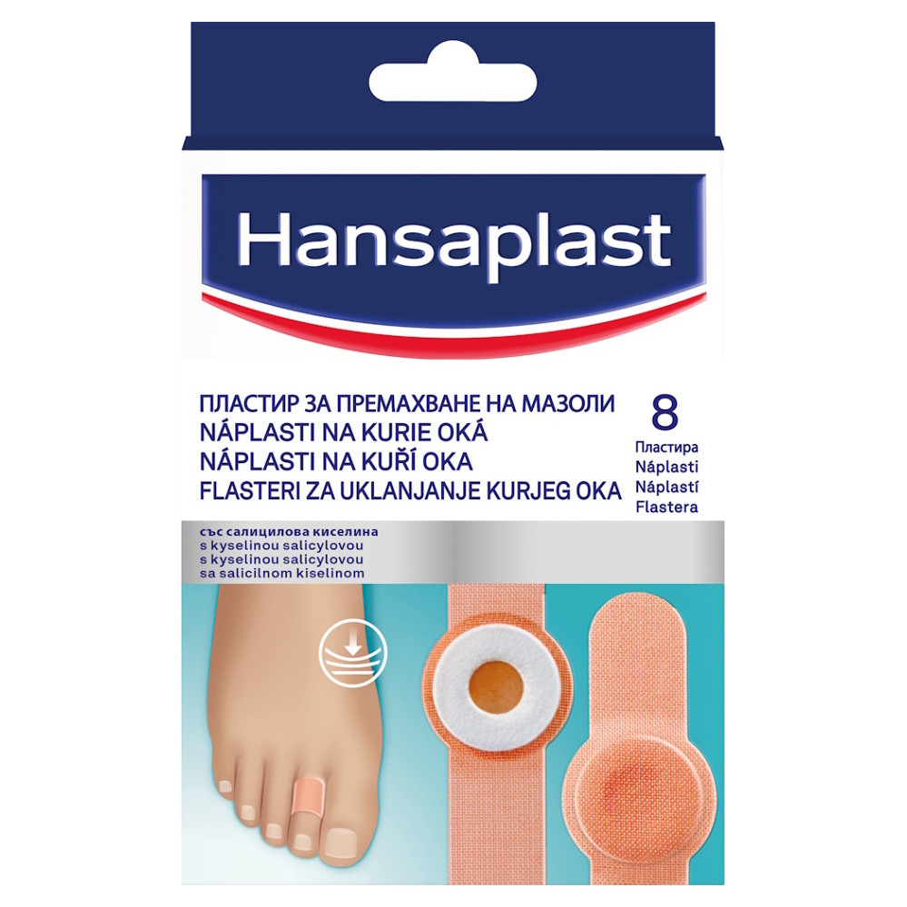 HANSAPLAST Náplasť na kurie oká 8 kusov kúpite na Mojalekaren.sk