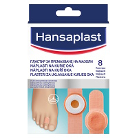 HANSAPLAST Náplasť na kurie oká 8 kusov