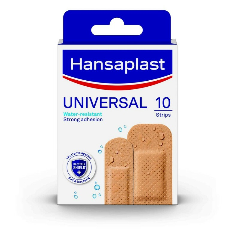 HANSAPLAST Náplasť vodeodolná universal 10 ks