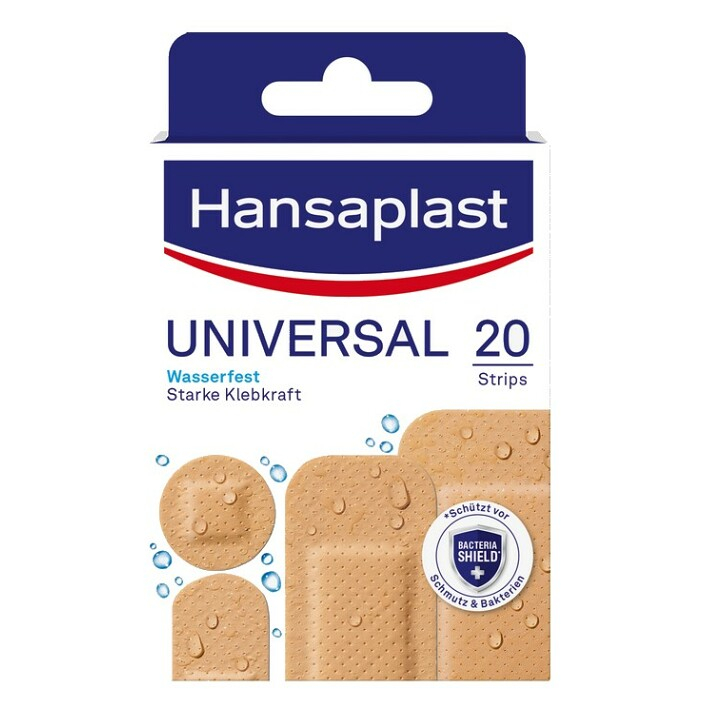 HANSAPLAST Náplasť vodeodolná universal 20 kusov