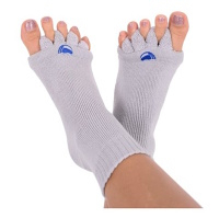 HAPPY FEET Adjustačné ponožky grey veľkosť M