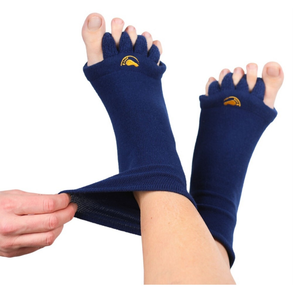 E-shop HAPPY FEET Adjustačné ponožky navy extra stretch veľkosť L