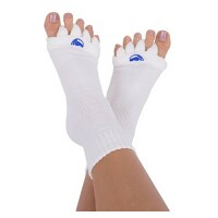 HAPPY FEET Adjustačné ponožky white veľkosť  M