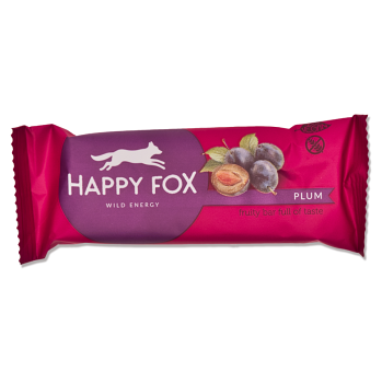 HAPPY FOX Slivková tyčinka 50 g, expirácie