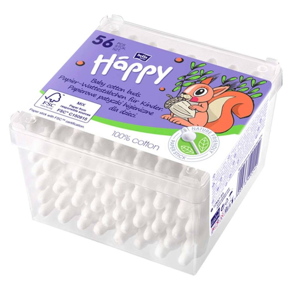 BELLA Háppy Detské vatové tyčinky 56 ks kúpite na Mojalekaren.sk