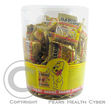 HARIBO Zlatý medvedík Box 800 g 100x Mini sáčky 8 g