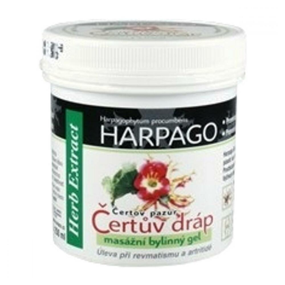 E-shop HARPAGO Čertov pazúr masážny bylinný gél 250ml