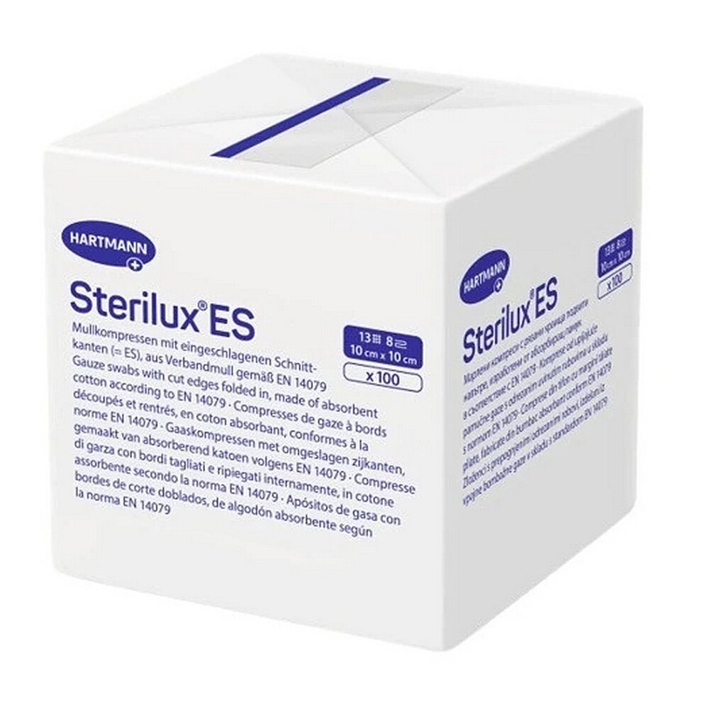 HARTMANN Sterilux ES gáza nesterilná 10x10cm 100 kusov
