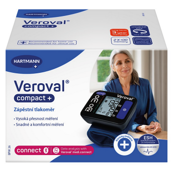 VEROVAL Compact + connect zápästný tlakomer