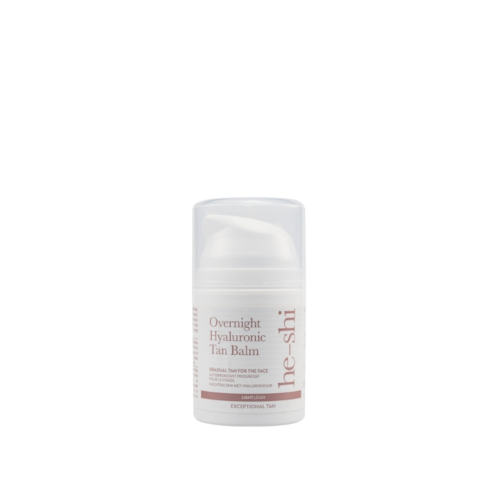 E-shop HE-SHI Overnight Hyaluronic Tan Samoopaľovací nočný balzam 50 ml