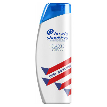 HEAD&SHOULDERS Classic Clean Šampón proti lupinám 400 ml