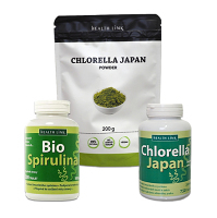 HEALTH LINK Jarná výpredajová ponuka Chlorella, Spirulina, Erytritol a Xylitol